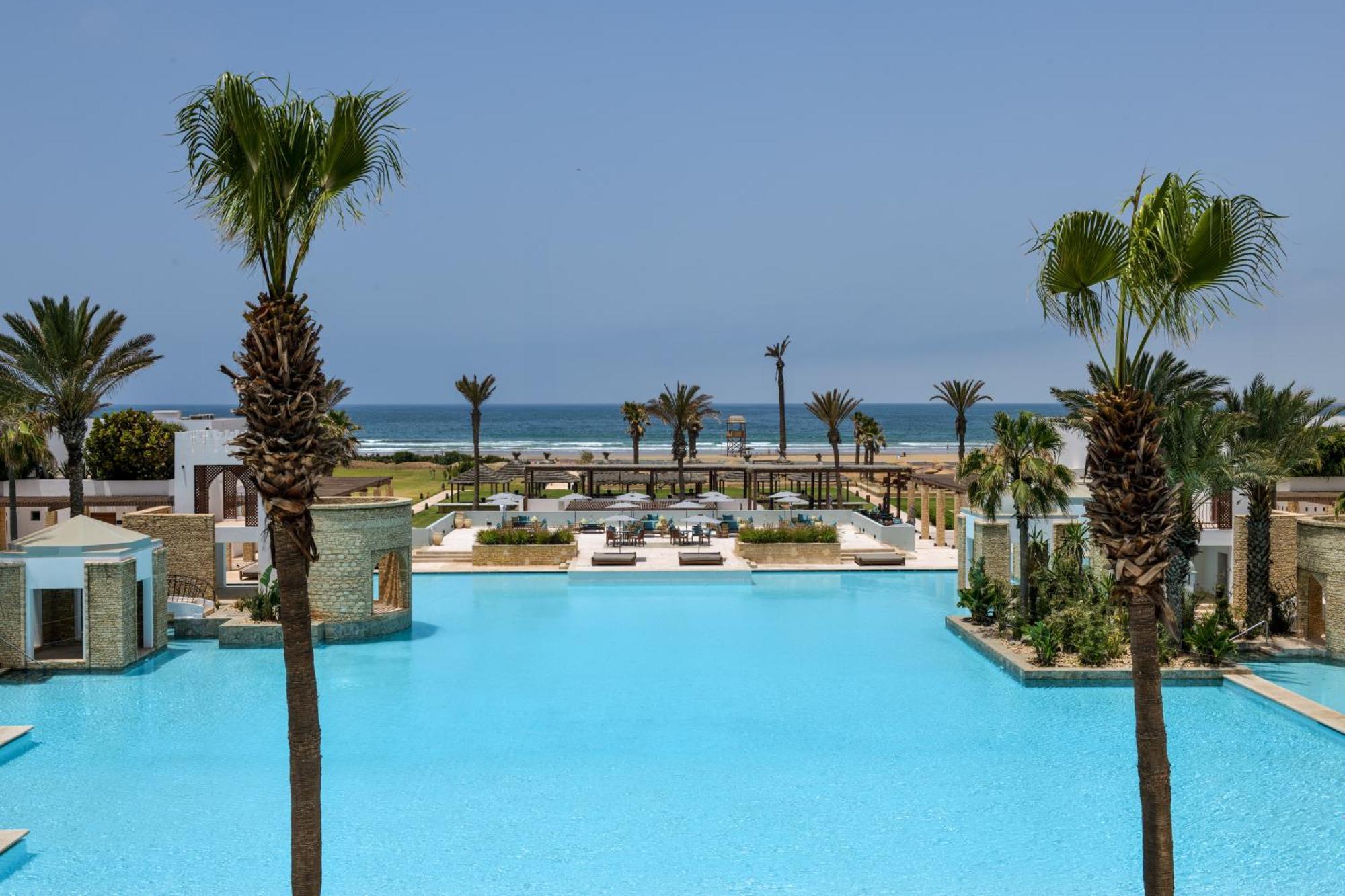 Sofitel Agadir Royal Bay Resort Exterior photo The pool at the Royal Beach Palace